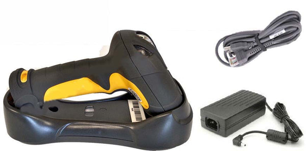 Zebra/Motorola Symbol DS3578-SR Rugged 2D cordless Digital scanner with integrated Bluetooth, Includes USED Cradle, Power Supply and USB Cord
